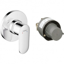 Смеситель для душа Hansgrohe Vernis Blend 70 скрытого монтажа с mini Ibox, Chrome (71663000)
