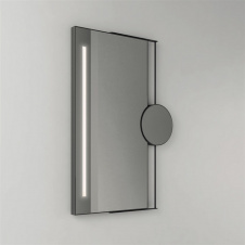 Зеркало Nic Design Ray 70 см, с LED подсветкой, brushed bronze (012853065)