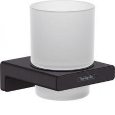 Стакан для зубных щеток Hansgrohe AddStoris, Matt Black (41749670)