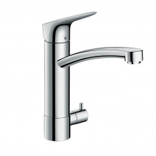 Фото - Смеситель для кухни Hansgrohe Logis M31 220 с запорным клапаном, хром (71834000) Смеситель для кухни Hansgrohe Logis M31 220 с запорным клапаном, хром (71834000)