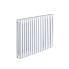 Радиатор трубчатый Zehnder Charleston 3060-26 H=600 мм; L=1196 мм (1222мм); T=100 мм + (35мм) (5510) 1584 Вт, Traffic White (3060-26 RAL 9016 5510)