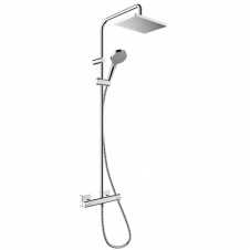 Душевая система Hansgrohe Vernis Shape Showerpipe 230 1jet с термостатом, Chrome (26286000)