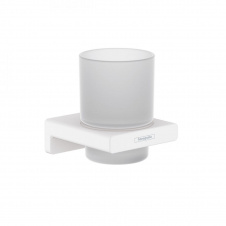 Стакан для зубных щеток Hansgrohe AddStoris, Matt White (41749700)