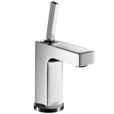 Смеситель для умывальника Axor Citterio 110 с донным клапаном, chrome (39018000)
