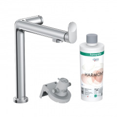 Смеситель кухонный Hansgrohe Aqittura M91 FilterSystem 240 1jet с картриджем Harmony, хром (76802000) Чернігів