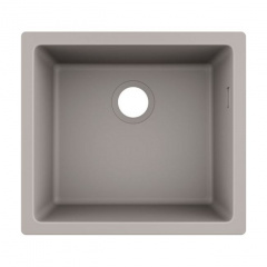 Кухонная мойка Hansgrohe S510-U450 под столешницу 500х450 мм, Concretegrey (43431380) Полтава