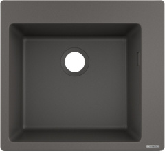 Кухонная мойка Hansgrohe S510-F450 560х510, Stonegrey (43312290) Конотоп