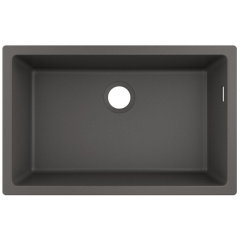 Кухонная мойка Hansgrohe S510-U660 под столешницу 710х450, Stonegrey (43432290) Дніпро