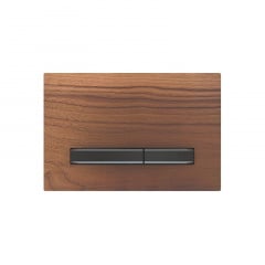 Клавиша смыва Geberit Sigma50, черный орех/черный хром (115.671.JX.2) Хуст