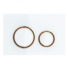 Клавиша смыва Geberit Sigma21, белый/красное золото (115.650.SI.1) Энергодар