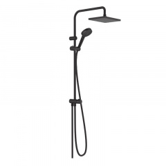 Душевая система Hansgrohe Vernis Shape Showerpipe 230 1jet Reno, черный матовый (26282670) Кропивницький