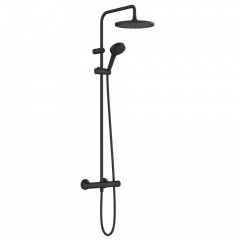 Душевая система Hansgrohe Vernis Blend Showerpipe 240 1jet EcoSma с термостатом, Matt Black (26428670) Запоріжжя