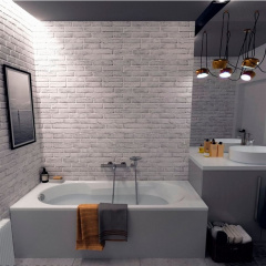 Ванна акриловая Pool Spa Lena 160х70 белая (PWP1910ZD000000) Софиевская Борщаговка