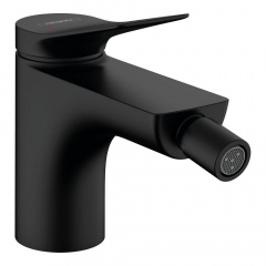 Смеситель для биде Hansgrohe Vivenis 250 с донным клапаном pop-up, черный матовый (75200670) Житомир