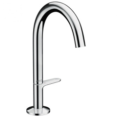 Смеситель для умывальника AXOR ONE Select 170 с донным клапаном push-open, хром (48020000) Миколаїв