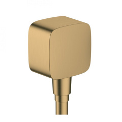 Шланговое подсоединение Hansgrohe FixFit E с обратным клапаном, Brushed Bronze (26457140) Харьков