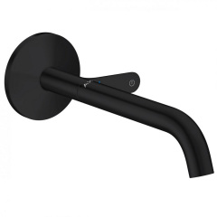 Смеситель для умывальника Axor Select 220 со стены, Matt Black (48112670) Київ