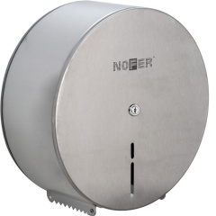 Держатель туалетной бумаги NOFER нержавеющая сталь, Satin (05001.S) Стрий