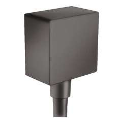 Шланговое подсоединение Hansgrohe Fixfit E с обратным клапаном, Matt Black (26457670) Харьков
