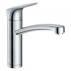 Смеситель для кухни Hansgrohe Logis 160 для установки перед окном 1Jet, хром (71833000) Балаклія