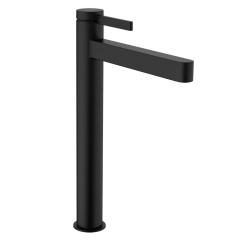 Смеситель для умывальника Hansgrohe Finoris 260 с донным клапаном push-open, Matt Black (76070670) Запоріжжя