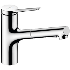 Смеситель для кухни Hansgrohe Zesis M33 150 2jet с вытяжным изливом, Chrome (74800000) Черноморск