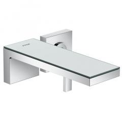 Смеситель для умывальника Axor MyEdition 221 на 2 отверстия, хром/зеркальное стекло (47062000) Умань