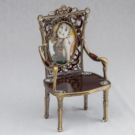 Фоторамка Стульчик 9х16см Lefard AL45592