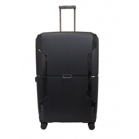 Чемодан дорожный Гигант (XL) Полипропилен Airtex 245 108л 77x52x31см Черный