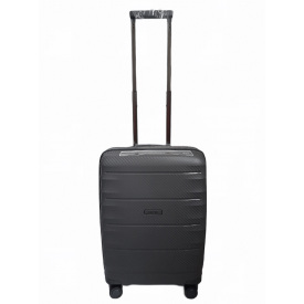 Чемодан дорожный Малый (S) под Ручную кладь Полипропилен Airtex 242 45л 55x39,5x22,5см Серый