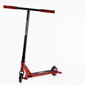 Самокат трюковый Best Scooter Skull and Snake HIC-система пеги алюминиевый диск и дека 100 кг Red (107484)