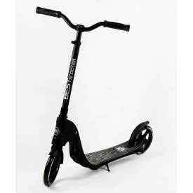 Самокат двухколесный Best Scooter c PU колесами складной 100 кг Black (105379)