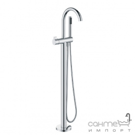 Смеситель для ванны напольный Volle 12-33-100 хром