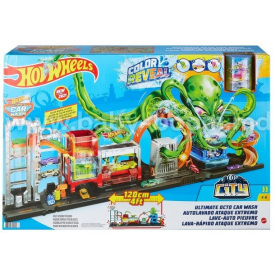 Набор игровой Цветной взрыв Автомойка Mattel IR114877