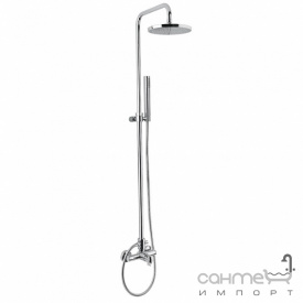 Душевая стойка с смесителем-термостатом Bugnatese Kobuk KOBCR2237C хром