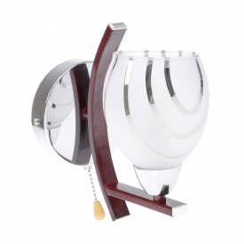 Бра с выключателем Классическое Brille 40W LK-247 Коричневый