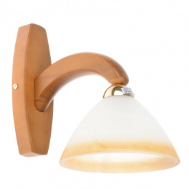 Бра Кантри Brille 60W BKL-402 Коричневый