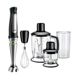 Погружной блендер Braun MultiQuick 7 MQ 7045X 850 Вт Черный/Серебристый