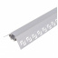 Профиль алюминиевый для светодиодной ленты 2м Brille BY-062 Серый 33-573 Ровно