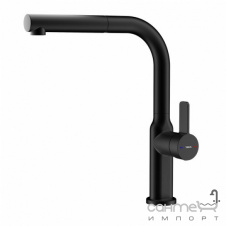 Смеситель для кухни с вытяжным изливом Teka Oval 938 116020020 черный