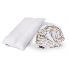 Набор одеяло и ортопедическая подушка Dormeo Zlata 200х200 см Белый Чернигов
