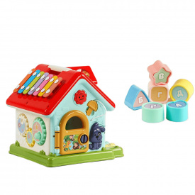 Игровой набор TK Union Group Домик развивающий 25 х 26 х 30 см Разноцветный (119691)