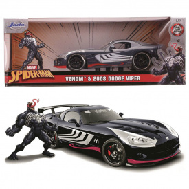 Игровой набор Jada Марвел: Человек-Паук Dodge Viper SRT10 2008 с фигуркой OL86793