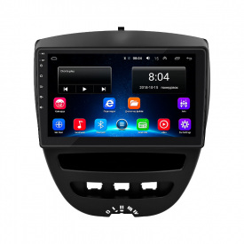 Штатная магнитола Lesko Peugeot 107 I 2005-2009 10" 2/32Gb/ Wi-Fi Optima GPS Android