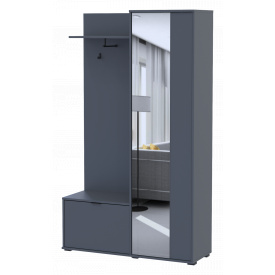 Прихожая Doros Дора Графит 113,5х40х192 (44900219)