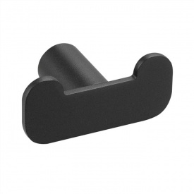 Крючок двойной Mediclinics из нержавеющей стали, черный матовый (AI2318B)