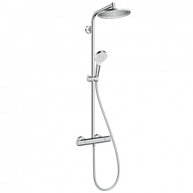 Душевая система Hansgrohe Showerpipe Crometta S240 1jet с термостатом, хром (27267000)