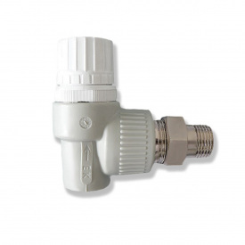 Вентиль радиаторный угловой PPR Ekoplastik PN20 20мм 1/2 SVER020RXX