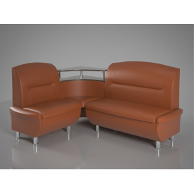 Кухонный уголок SENTENZO Смузи 1600x1250х600хН850 коричневый