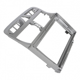 Переходная рамка Lesko 9" Peugeot 307 2002-2013 гг Серебристый (8439-30323)